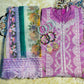 Pink chikan Kari - unstitched