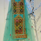 Blue balochi handmade suit - unstitched