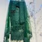 Green chikenkari - unstitched