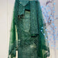 Green chikenkari - unstitched