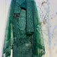 Green chikenkari - unstitched
